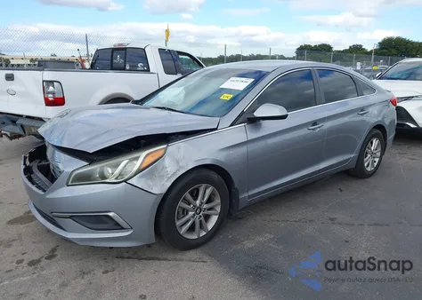 2016 Hyundai Sonata Se из США, поврежденный, VIN 5NPE24AF6GH380212